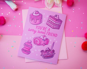 You're a Berry Sweet Friend Greeting Card