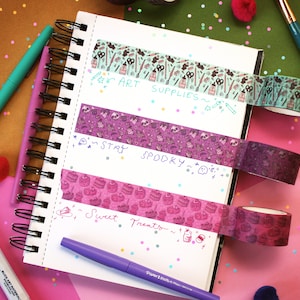 Cute and Quirky Washi Tapes