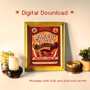 Stardew Valley Fair Poster Art Print - *DIGITAL DOWNLOAD*