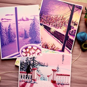 Winter Wonders Pixel Art Prints
