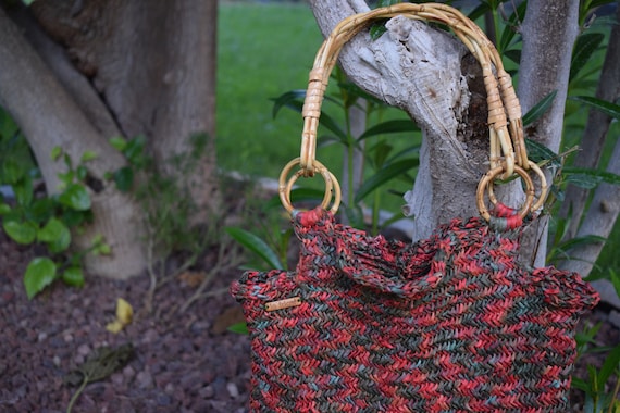 Asa Para Bolso Pack De Asas De Bambú Para Bolsos De Ganchillo