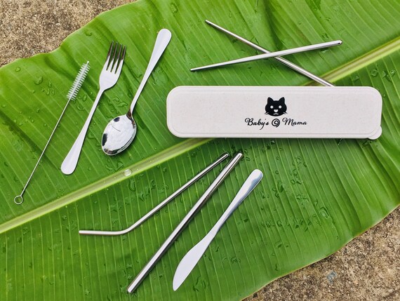 Eco-Friendly Reusable Utensils Sets