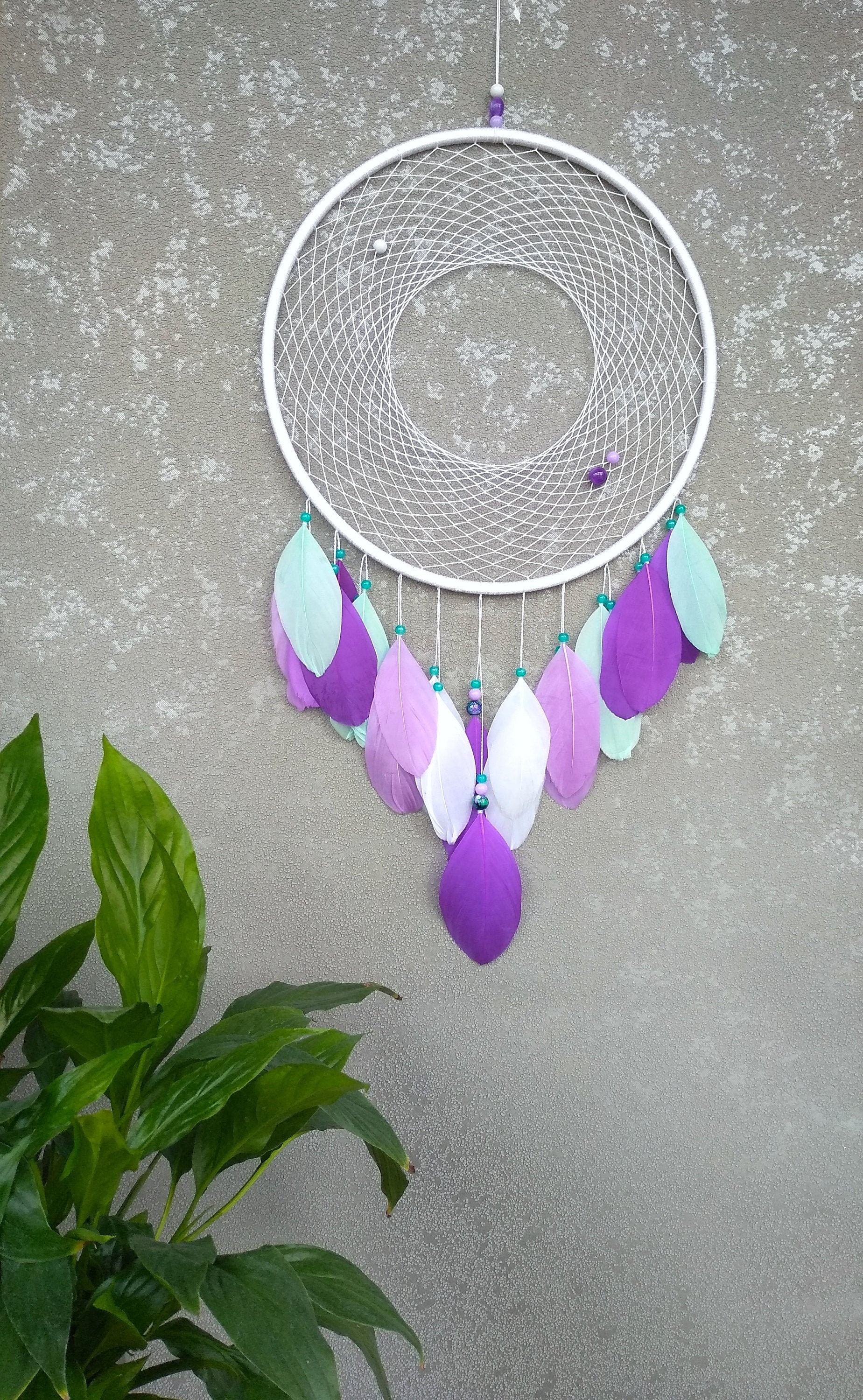 Dream catcher baby Large dream catcher Nursery decor Etsy