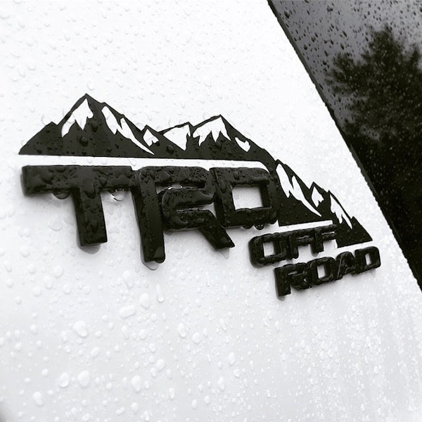 4Runner Mountain Decal, 4runner Vinyl, 4runner Decal, 4runner badge decal