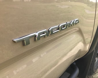 3rd gen tacoma door badge inlays, tacoma dadge decal, tacoma overlay, tacoma badge overlay, Overlay