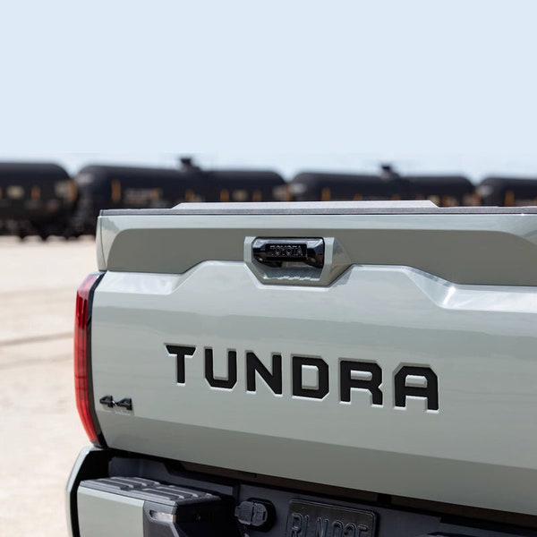 2022+ Tundra Tailgate Vinyl Letters