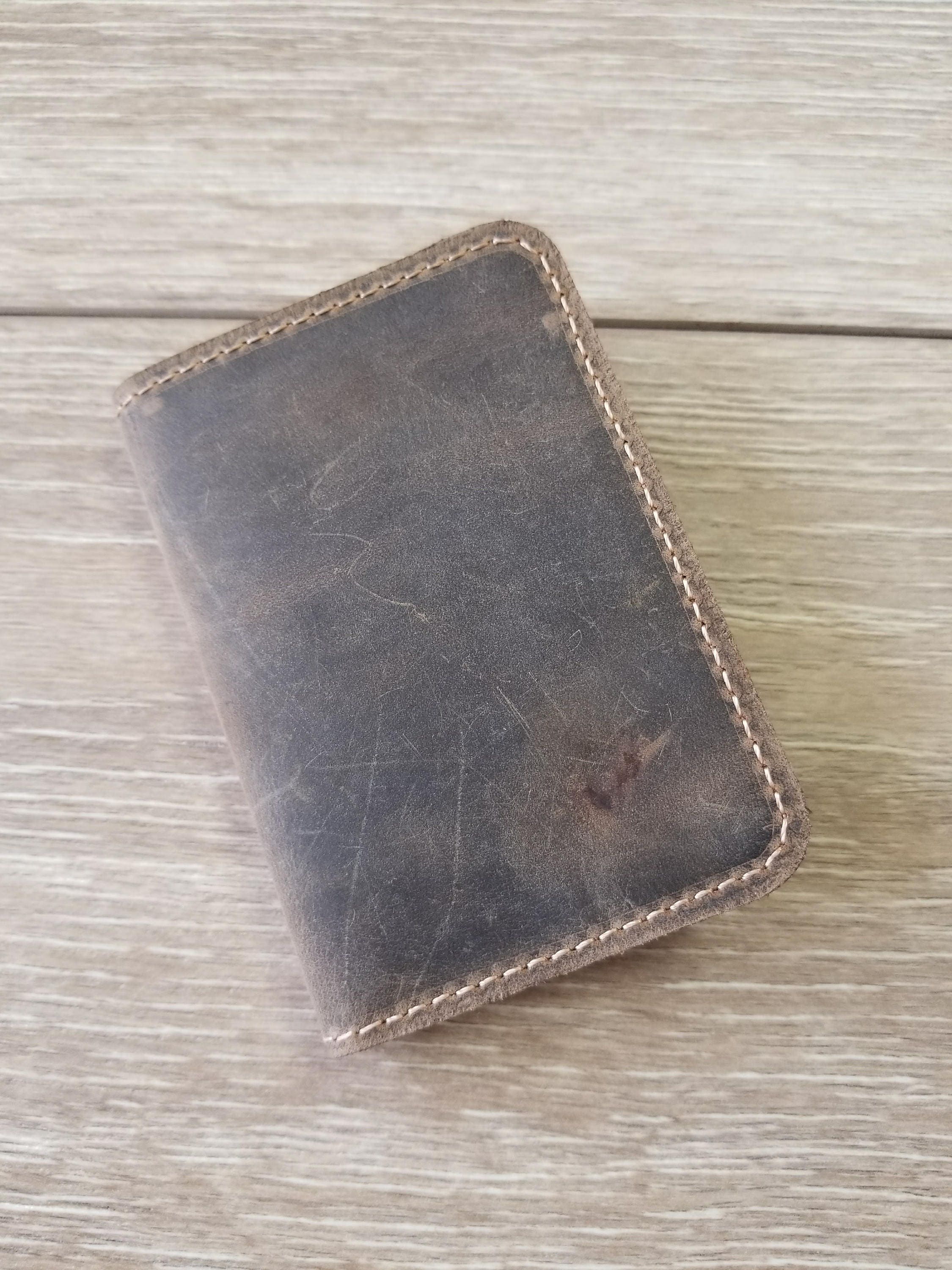 Portafoglio uomo tasca anteriore portafoglio uomo | Etsy Italia