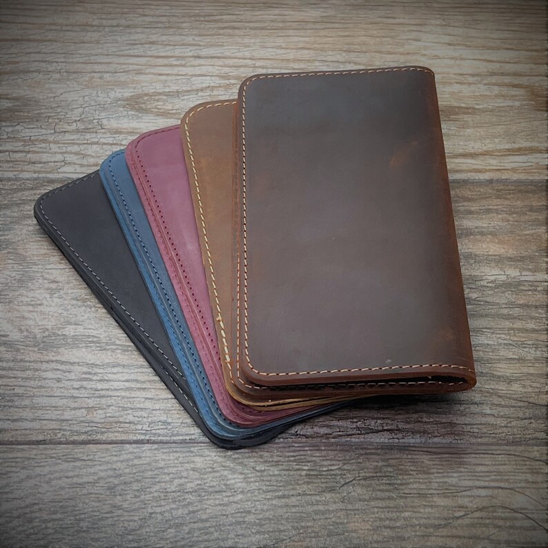 Personalized Checkbook Cover Leather Checkbook Checkbook Etsy