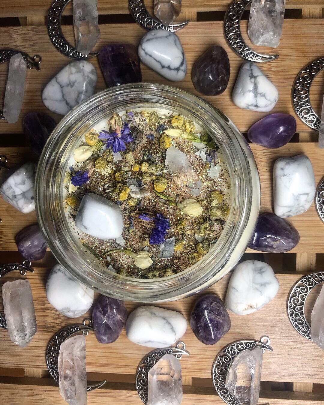 White Light Candle Moon Candle Full Moon Candle Spell Etsy