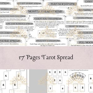 Tarocchi, stesura dell'oracolo, stesura dei tarocchi per principianti, 17 stesure dei tarocchi per principianti, guida alla stesura dei tarocchi, foglietti riassuntivi dei tarocchi, letture dei tarocchi