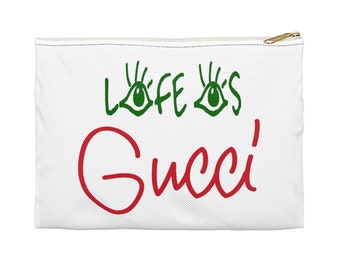life is gucci pouch