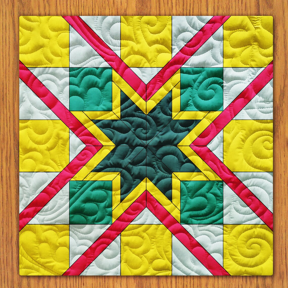 Star Out the Box Quilt Block PDF Pattern With Video Tutorial Etsy