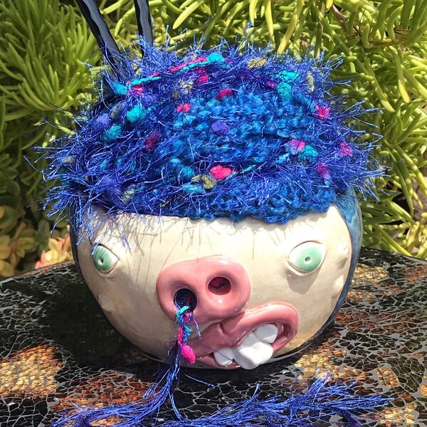 Ceramic Yarn Bowl Etsy