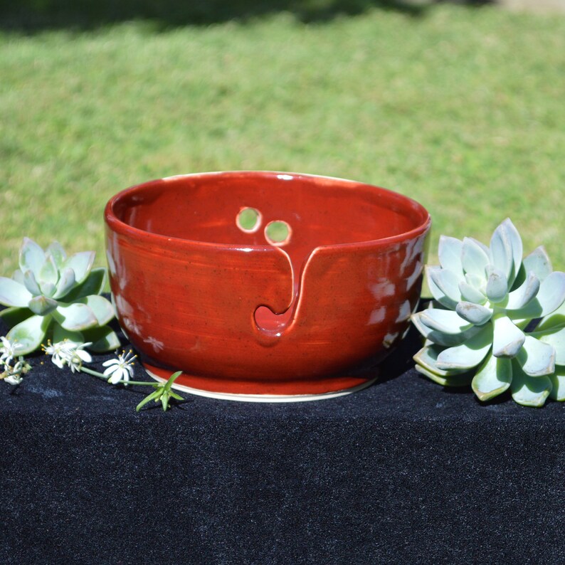 Yarn Bowl Face Pottery // Yarn Bowl Ceramic Yarn Bowl Face Etsy