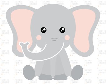 Elephant Svg Dxf Sweet Elephant Valentine S Day Etsy