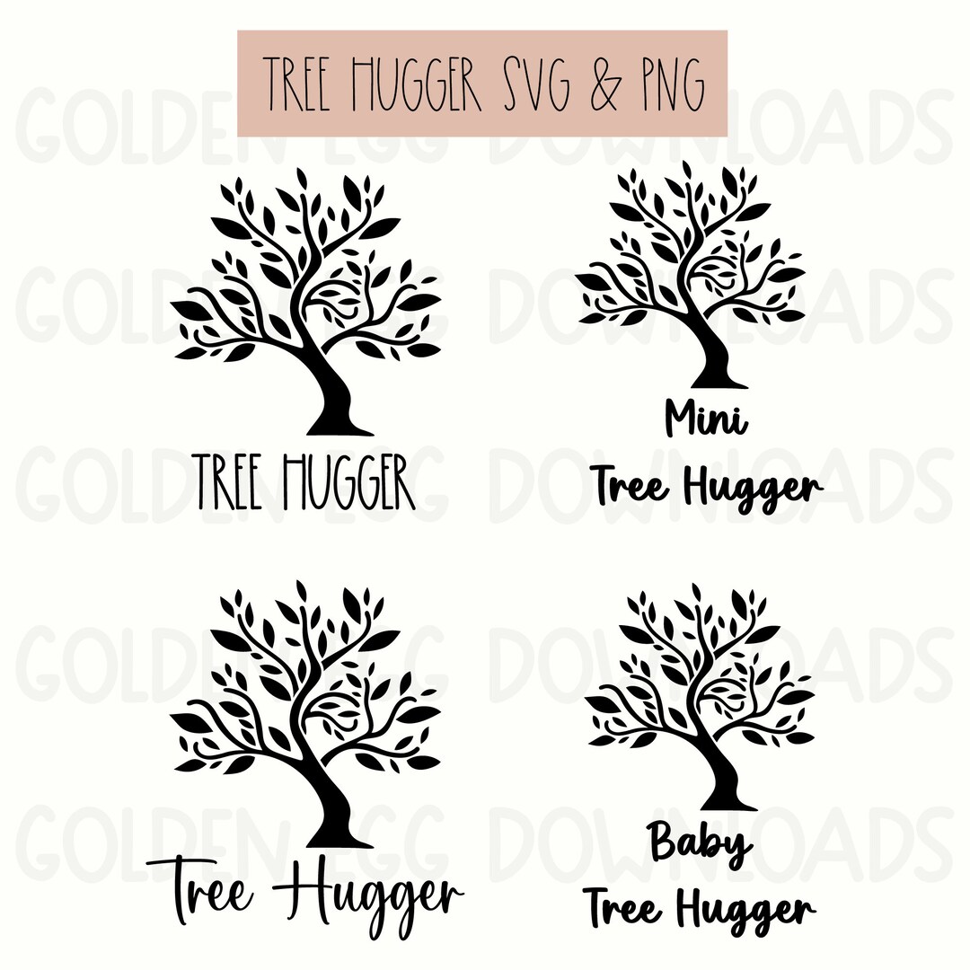Tree Hugger SVG, Climate Change SVG, Environment, Eco Friendly Design
