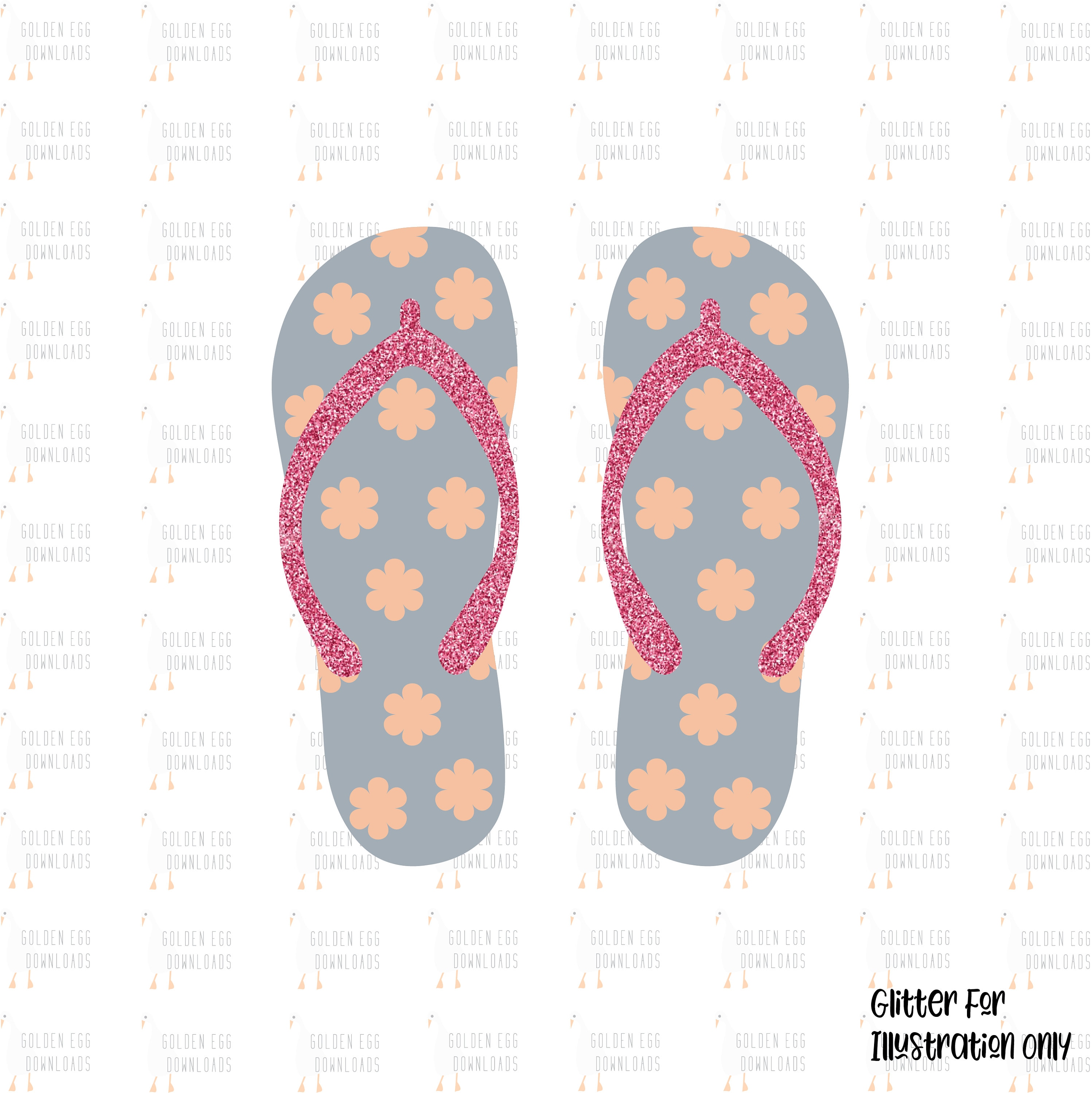 Download Beautiful Flipflops Svg Summer Clipart Holiday Svg Etsy