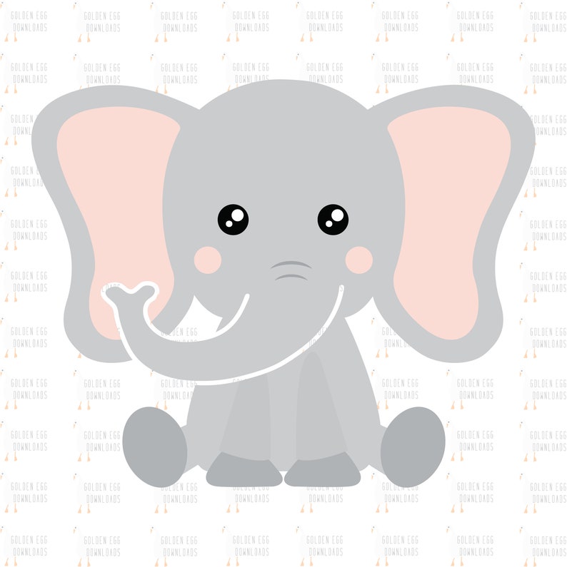 Download Cute Baby Elephant Svg Silhouette Baby Elephant Clipart Cute Elephant Cut File Cricut Baby Elephant Svg Cutest Elephant Svg Clip Art Art Collectibles