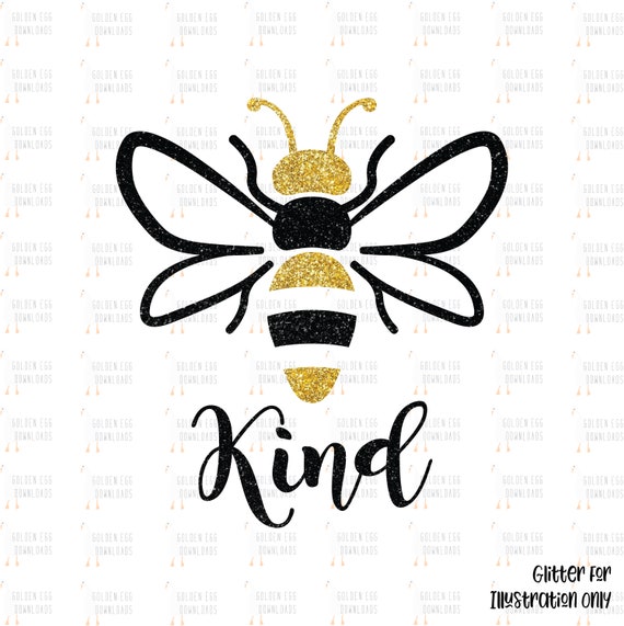 Free Free Silhouette Bee Kind Svg 601 SVG PNG EPS DXF File