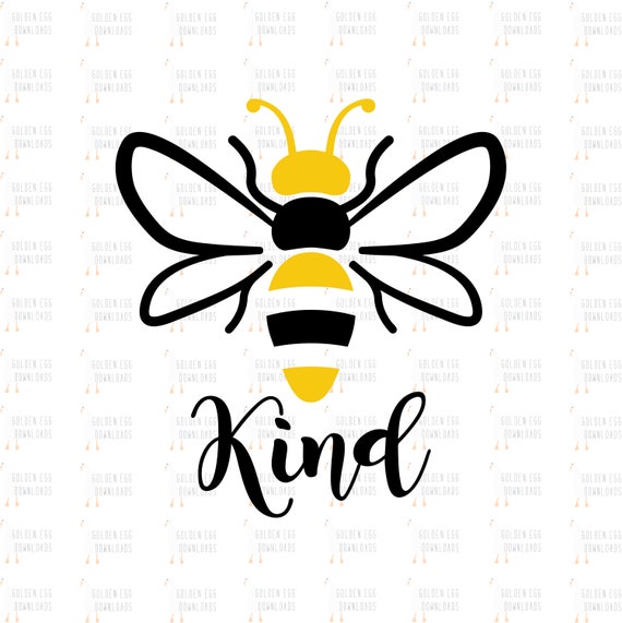 Download Free Bee Kind Svg Beautiful Bee Svg Insect Svg Cute Bee Svg Etsy SVG Cut Files