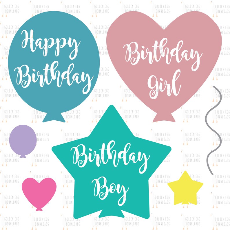 Download Happy Birthday Balloons Svg Cricut Cut File Birthday Svg Clipart Silhouette Cut File Balloons Svg Happy Birthday Svg Instant Download Clip Art Art Collectibles Baja Tan Com