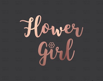 Flower Girl SVG, Instant Download, Flower Girl Clipart, Flower Girl Cut File, Silhouette, Cricut