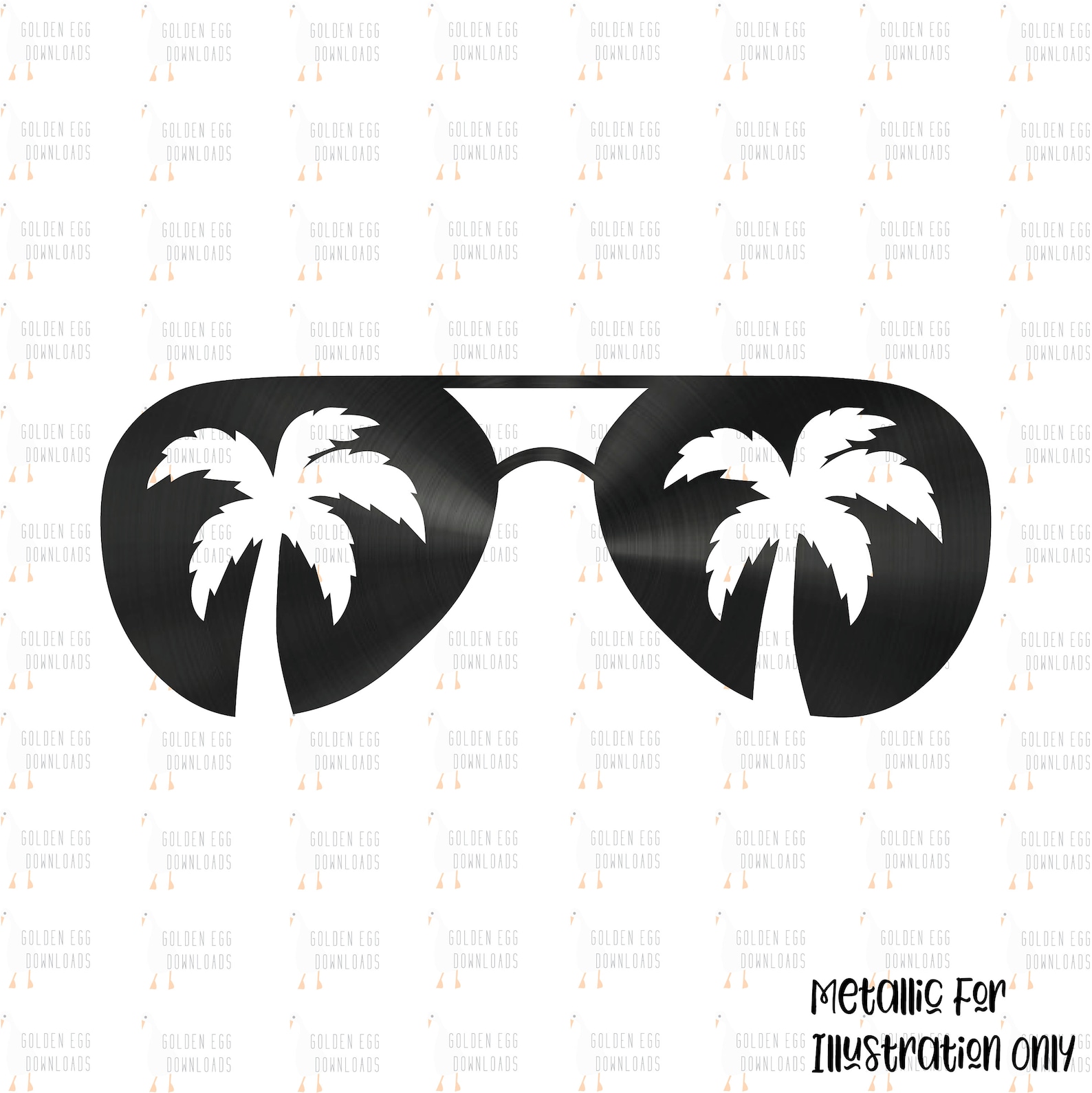 Sunglasses SVG Aviators Palm Tree Shades SVG Cool Shades Etsy