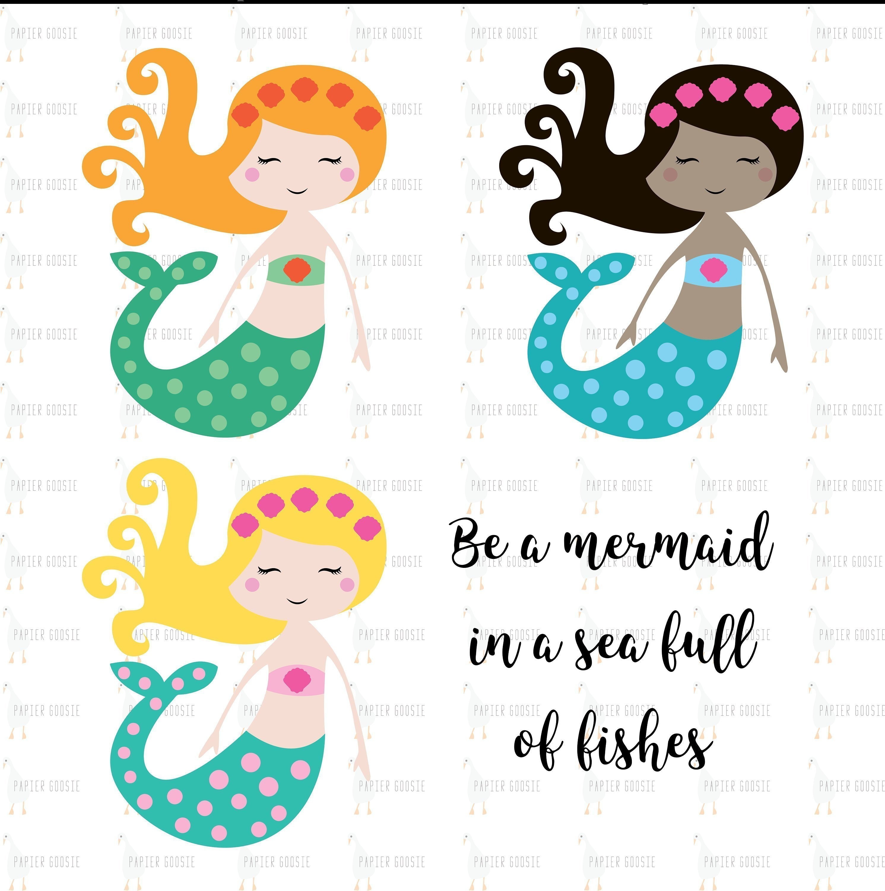 Free Free 99 Mermaid Svg Etsy SVG PNG EPS DXF File