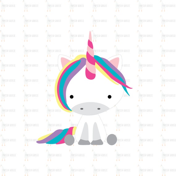 Download Rainbow Unicorn Svg Cute Unicorn Svg Baby Unicorn Svg Baby Etsy