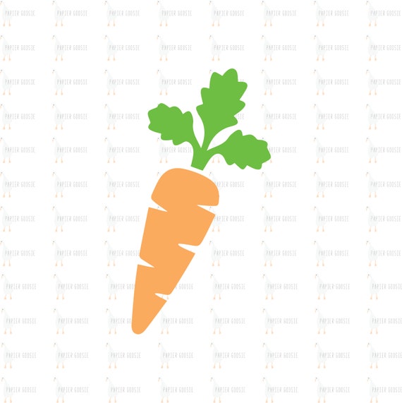 Easter Carrot SVG Carrot Cute Vegetable Easter Bunny Etsy