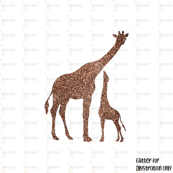 Download Giraffe Silhouette Svg Giraffe Svg Mom Giraffe Baby Giraffe Etsy