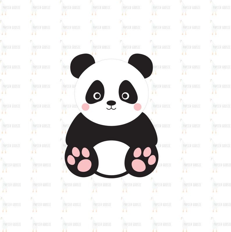 Download Art Collectibles Clip Art Baby Panda Svg Panda Clipart Panda Silhouette Cute Panda Svg Baby Animal Svg Panda Cut File Panda Svg Cricut Beautiful Panda Svg