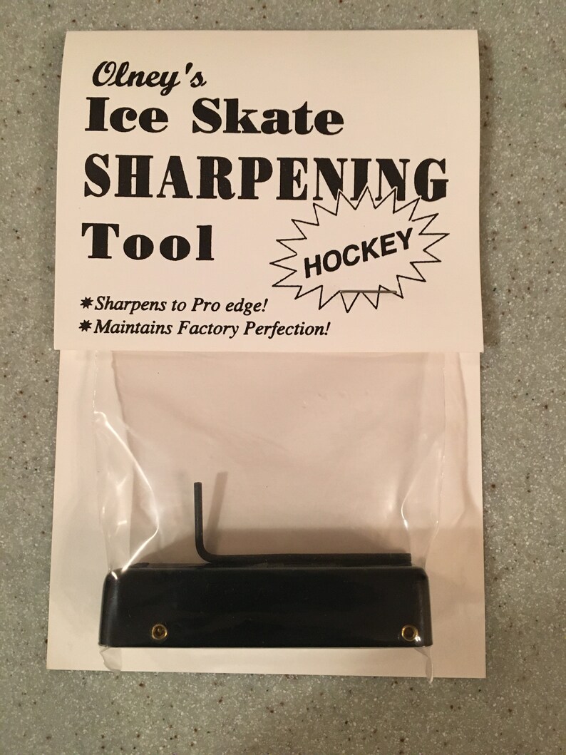 Ice Skate Sharpener for Hockey Skates Hand Held Carbide Etsy