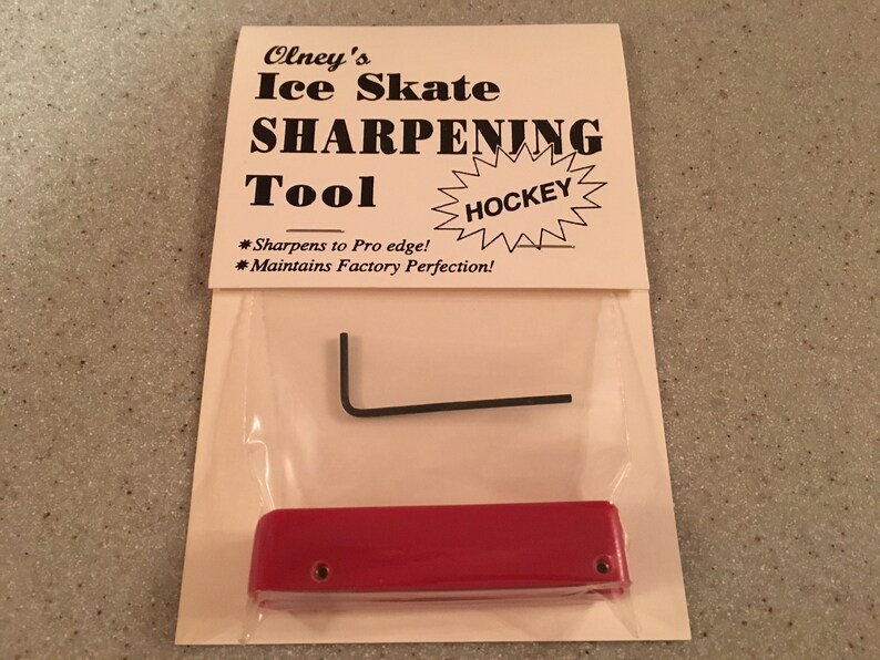 Ice Skate Sharpener for Hockey Skates Hand Held Carbide Etsy
