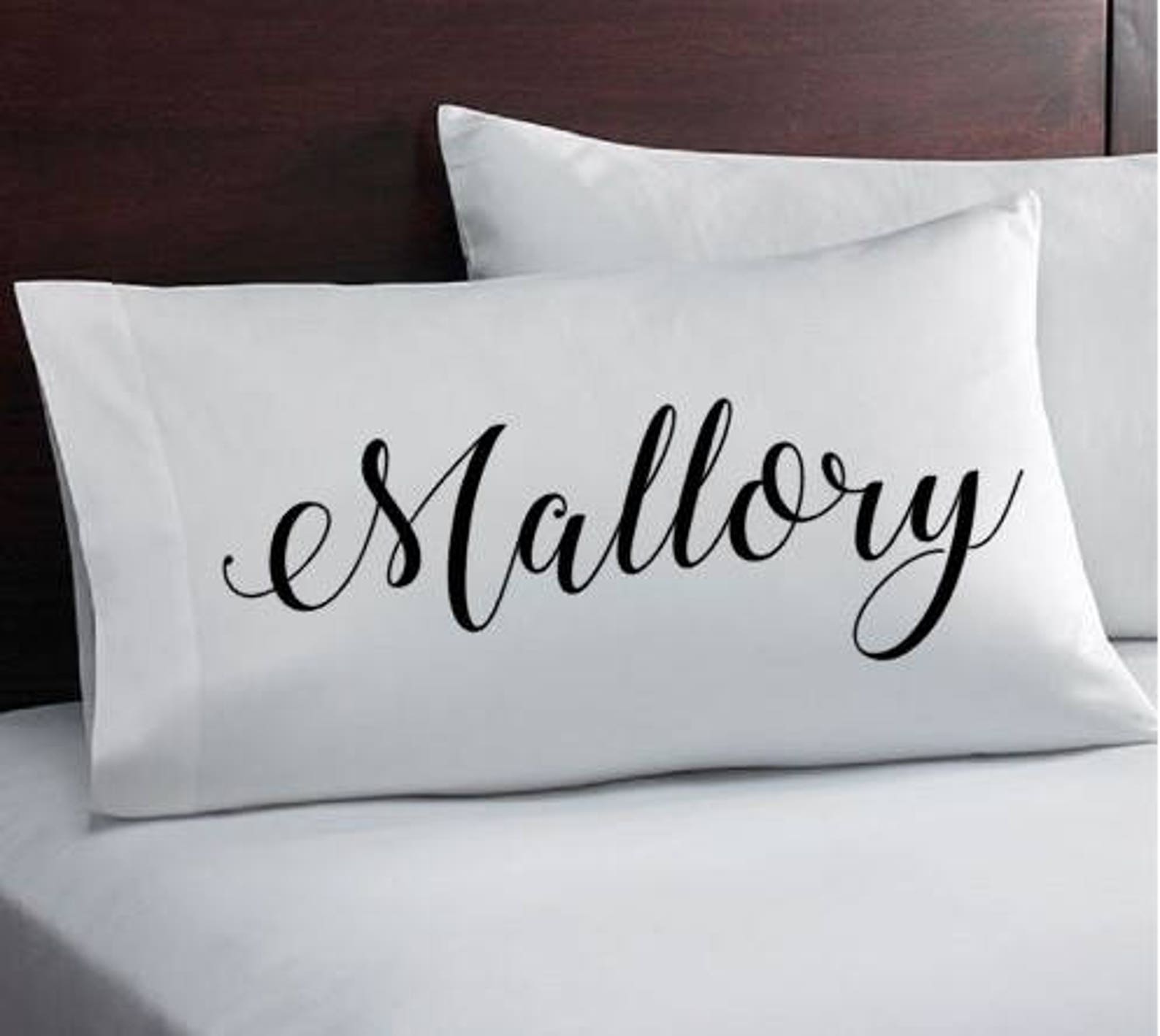 Personalized Pillowcase Etsy
