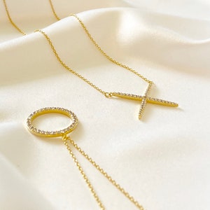 LILY-Collar de mejor amiga, collar de hermana, collar de madre-hija, collar XO, regalo para mejor amiga, abrazos y besos, regalos para ella SET1028