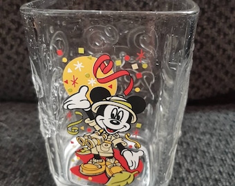 Disney Animal Kingdom Mickey McDonald's Glass