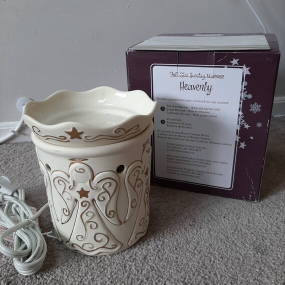 Scentsy Warmer Heavenly Brand Full Size Discontinued Etsy