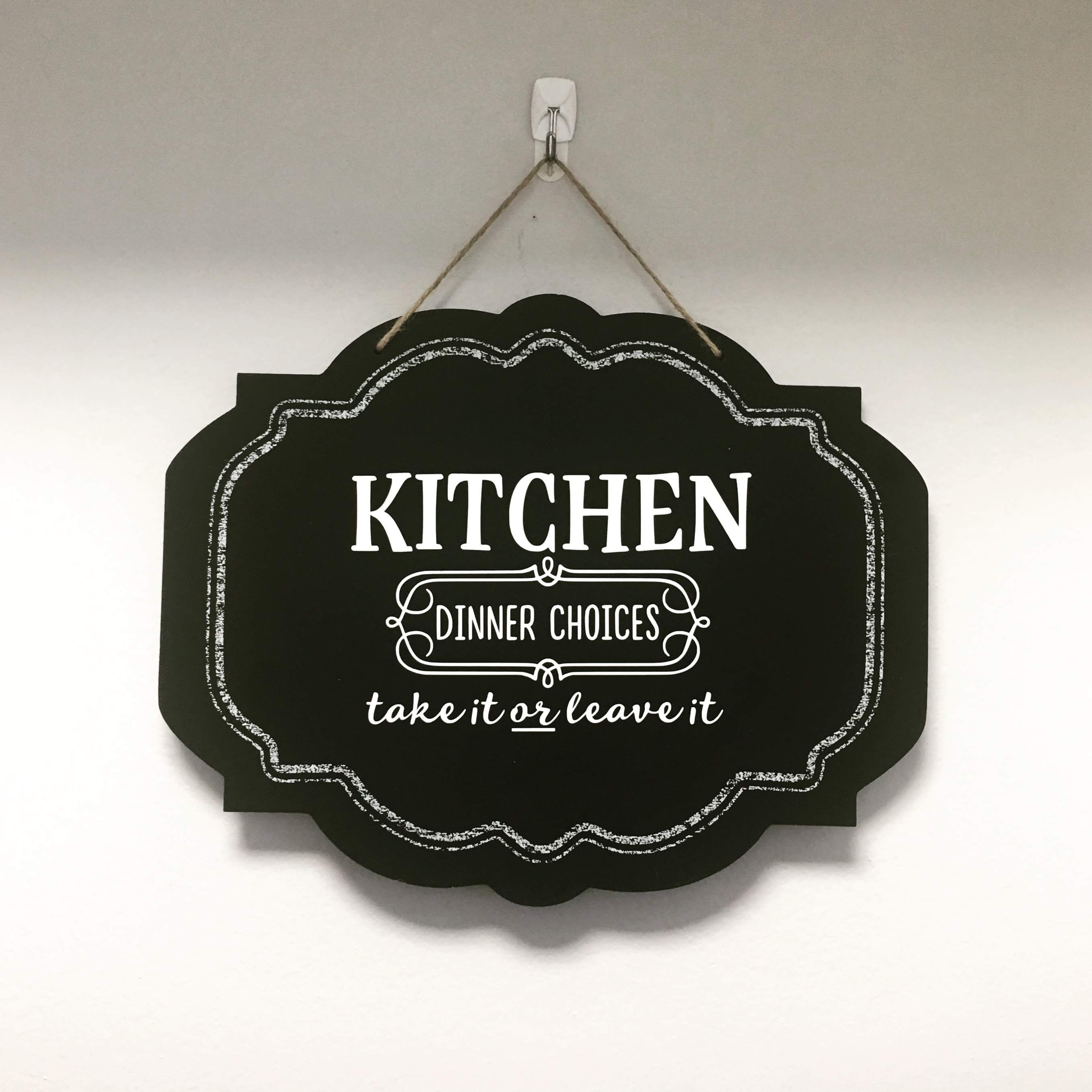 Funny Kitchen Sign Humorous Home Decor Kitchen Wall Decor | Etsy