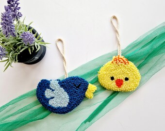 Easter Birds Door Hanger Decorations