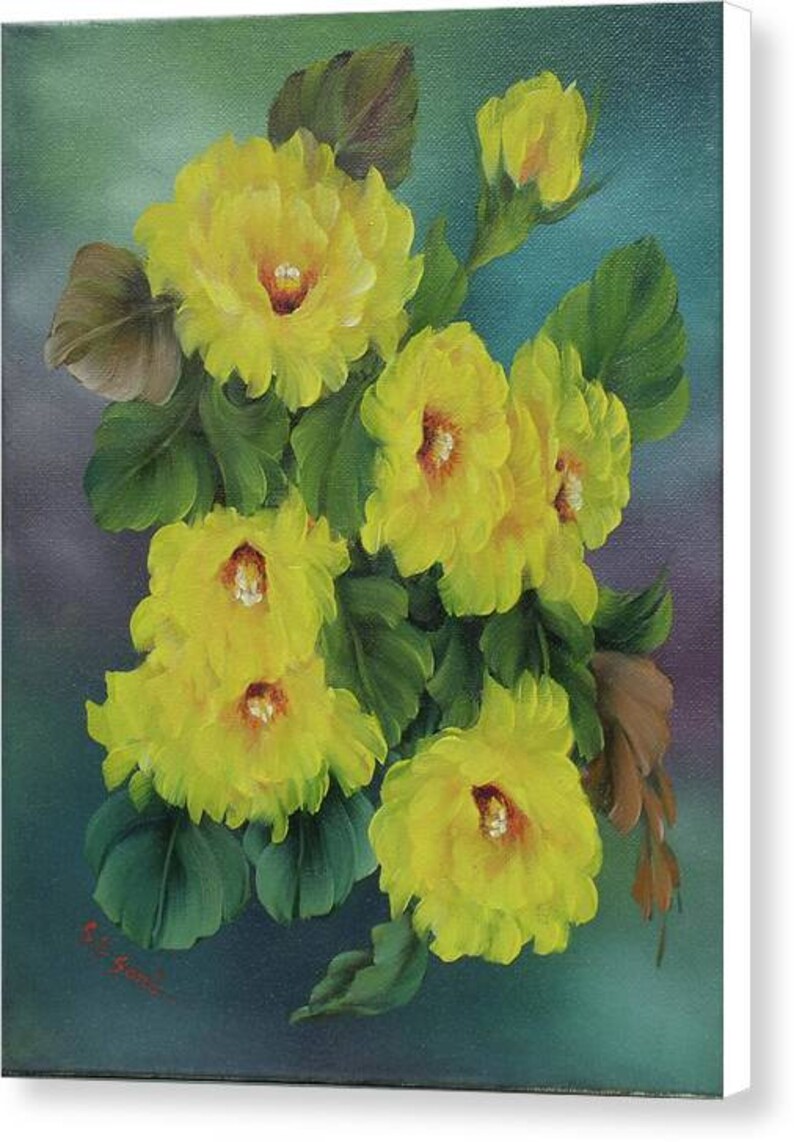 Yellow Peonies