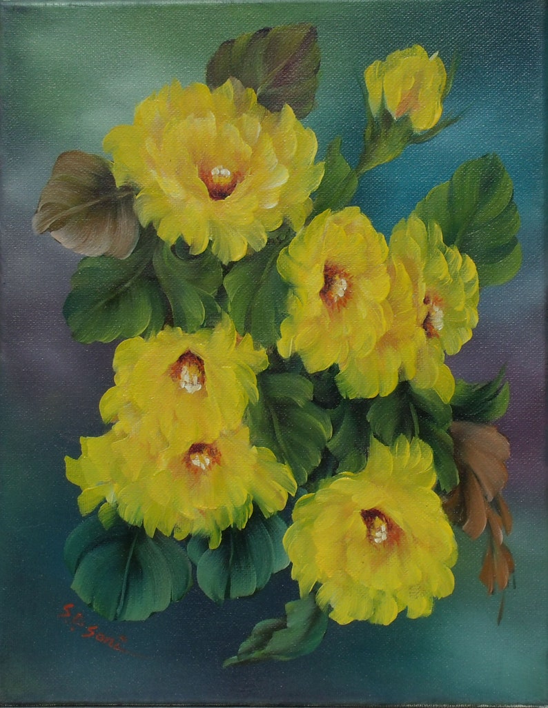 Yellow Peonies