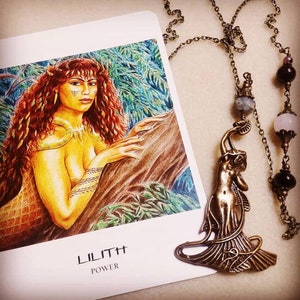 Lilith Necklace - Lilith Rosary - Lilith Prayer Beads - Lilith Mala - Divine Feminine Necklace - Lilith Amulet - Lilith Talisman