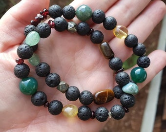 Money Manifestation Bracelet - Men's Money Bracelet - Wealth Manifestation Bracelet - Men's Abundance Bracelet - Prosperity Bracelet for Men