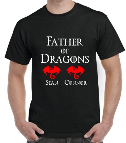 Father of Dragons Shirt Father's Day Gift Dragons Shirts - Etsy