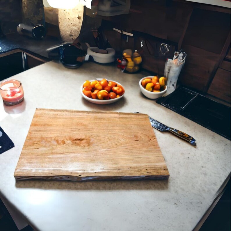 Hickory Cutting Boards Handmade Christmas Gift Mom Gift Etsy