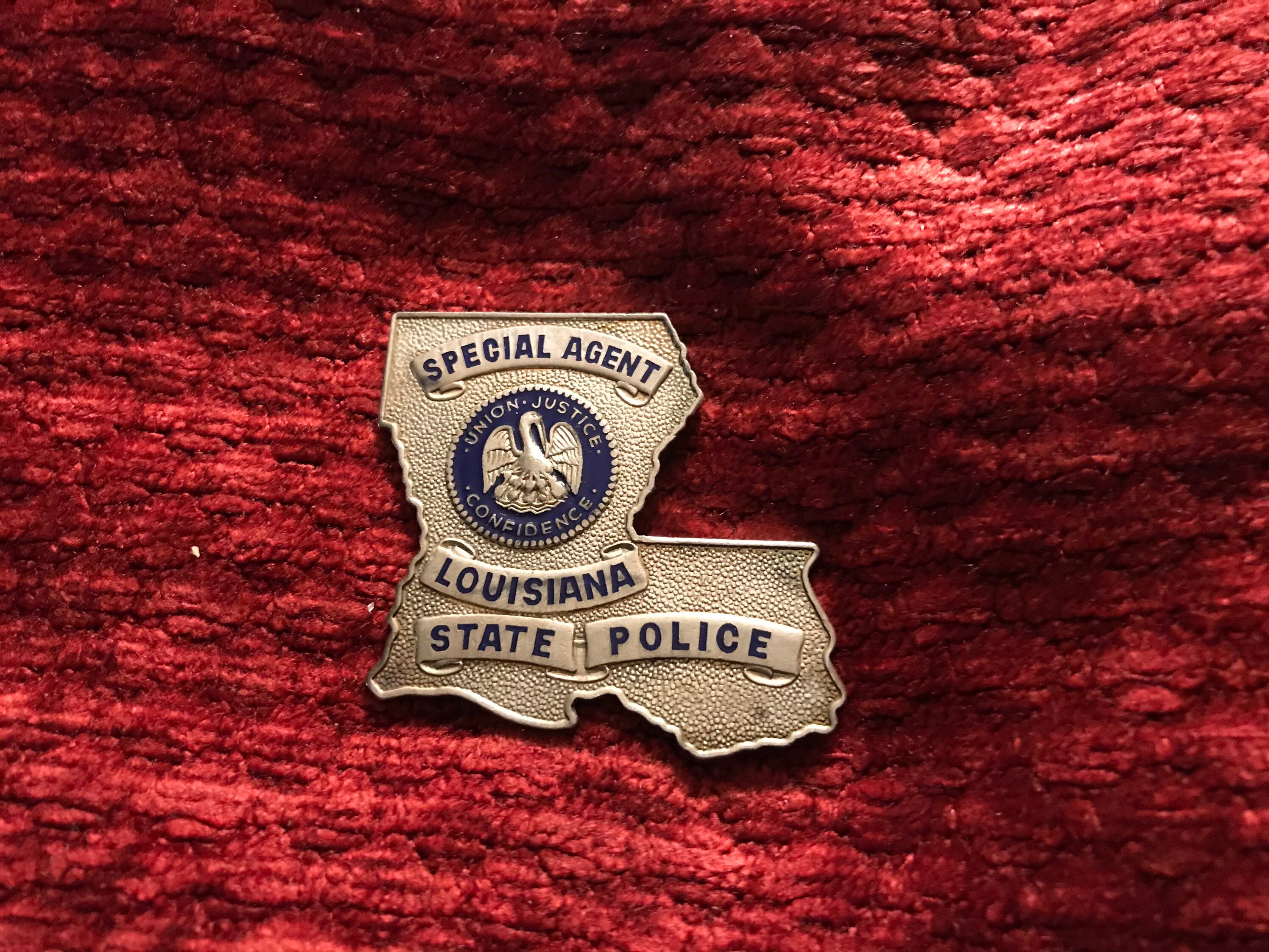 Louisiana LA State Police Special Agent Badge Etsy