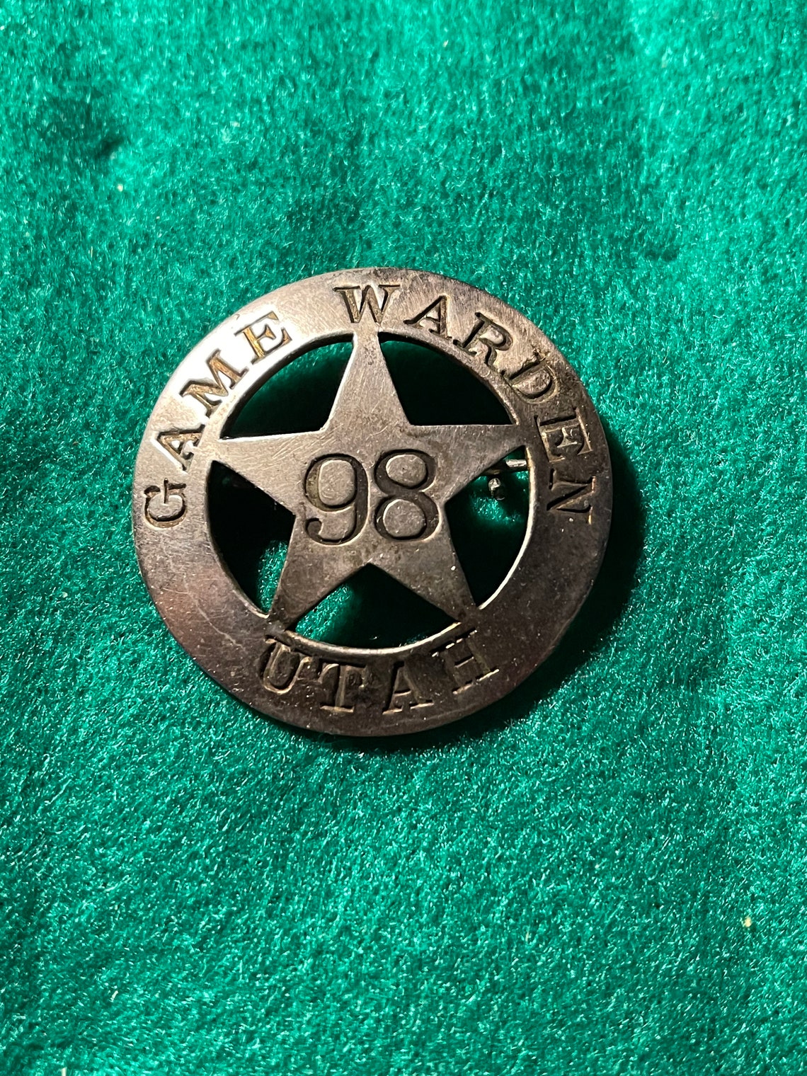 Utah Game Warden Police Police Badge Etsy