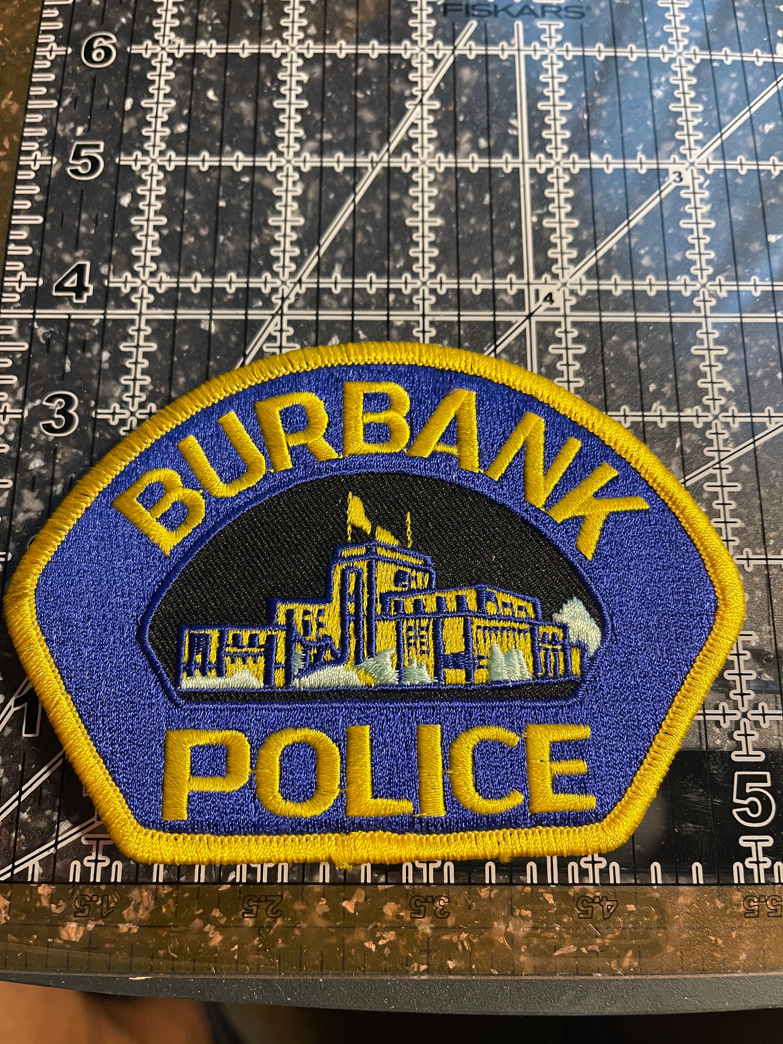Burbank California Police Patch Etsy