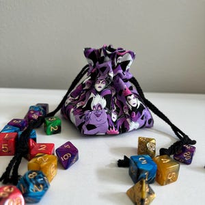Borsa per dadi Villans fatta a mano: Borsa Constellation DND